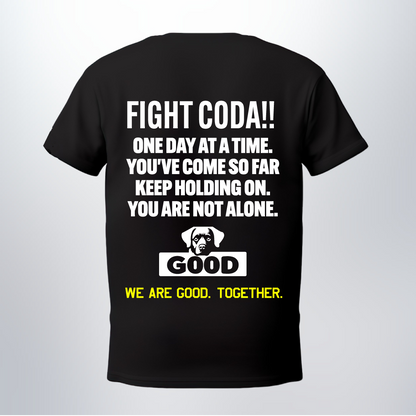 CODA TEE [FOR HUMANS / BLACK]