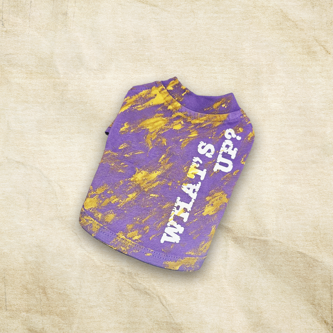 クラッシュTシャツ【WHAT'S UP?】